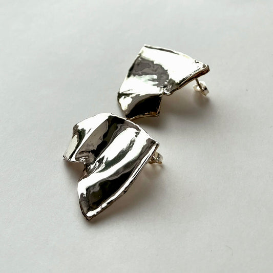 Heart Earring _ silver