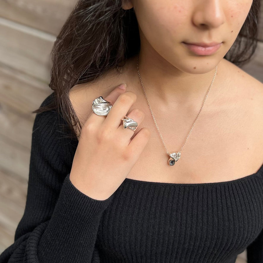 Wrap Necklace _ silver