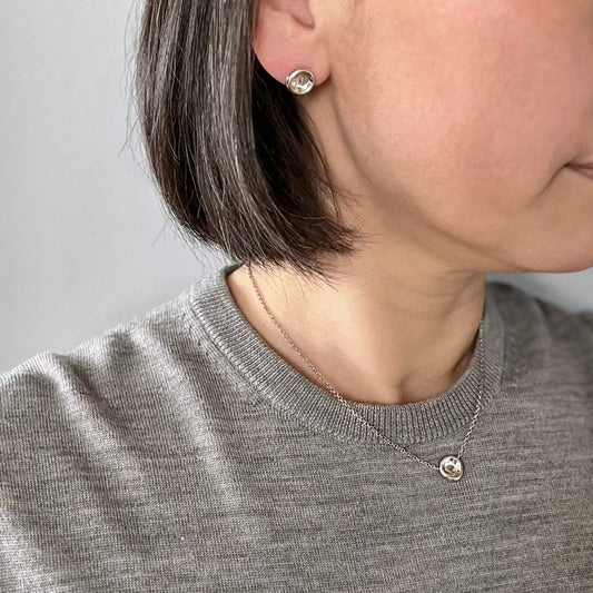 Dimple Earring _ gold