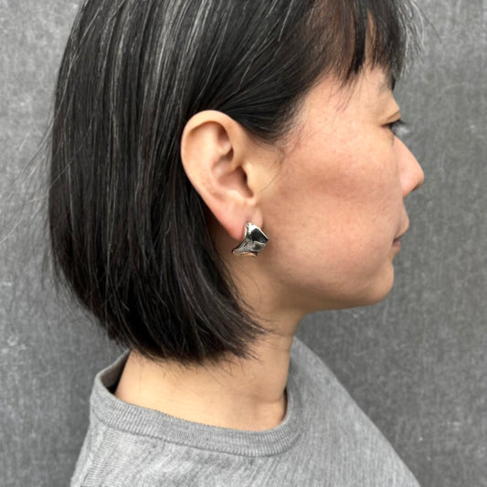 Leaf Earring _ silver
