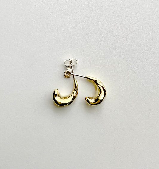Succulent Earring _ gold
