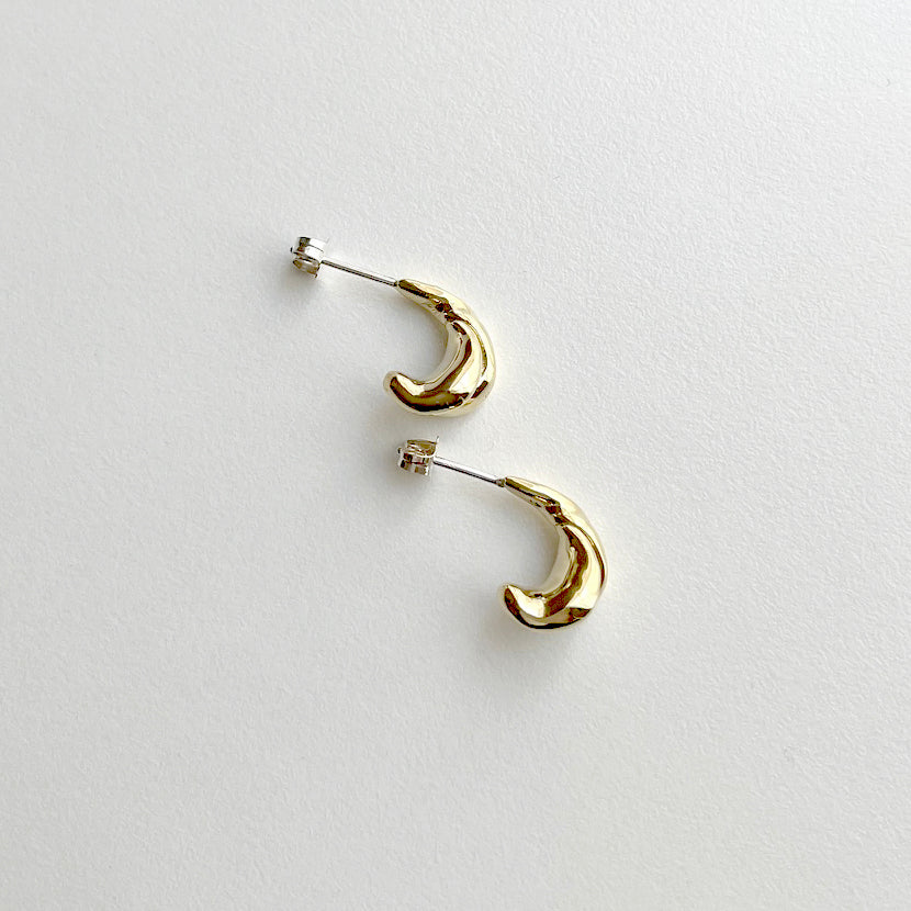 Succulent Earring _ gold
