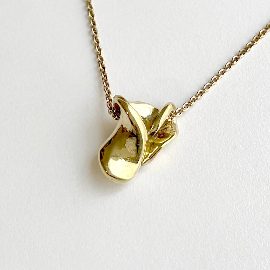 Wrap Necklace _ gold