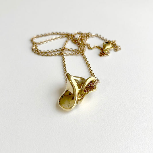Wrap Necklace _ gold